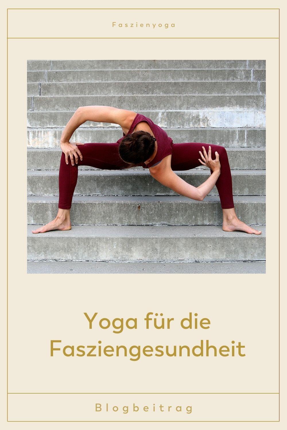 Titelbild zum Blogbeitrag Faszienyoga